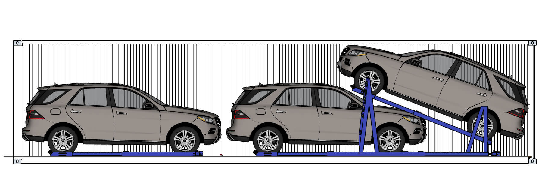 Exterior Loading Racking System